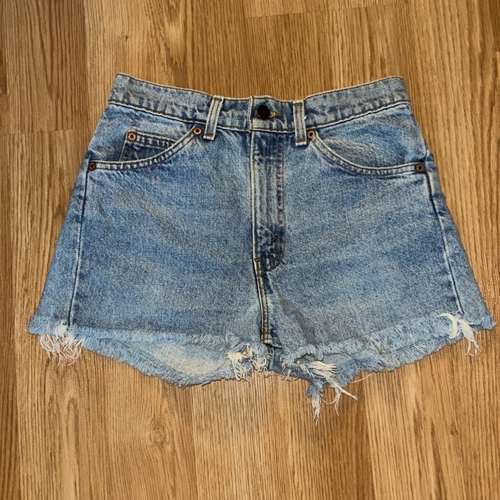 Levi’s 505 High Waisted Shorts